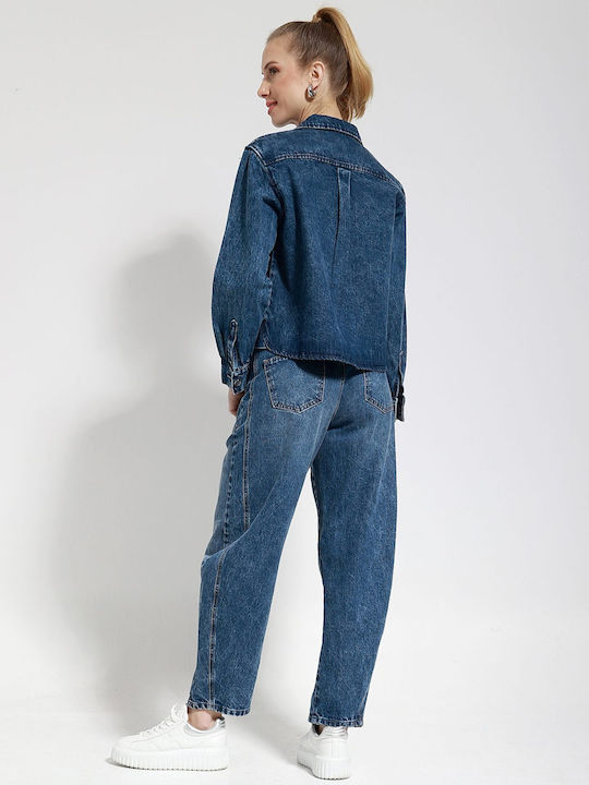 Tresor Късо Дамско Сако Blue Jean