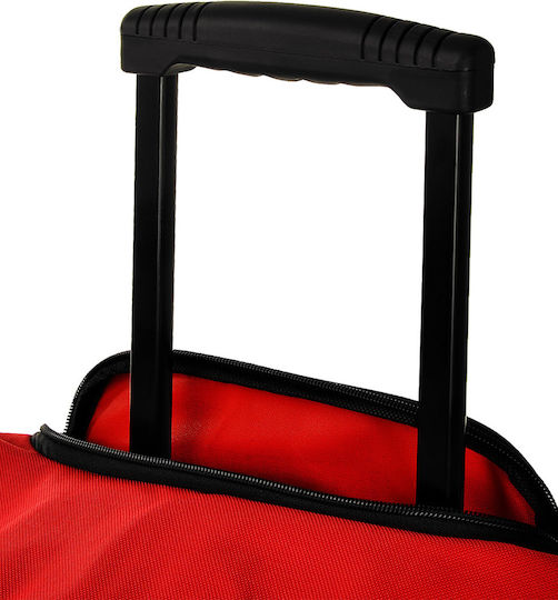 Deuba Sac De Voiaj 160l Roșu Cu Roți Textil 85x43x44cm