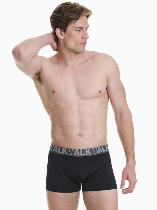 Herren Boxershorts Blau/Grau 2Pack