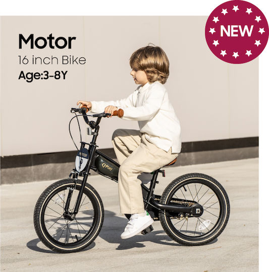 Q Play Kinder Balancefahrrad Schwarz