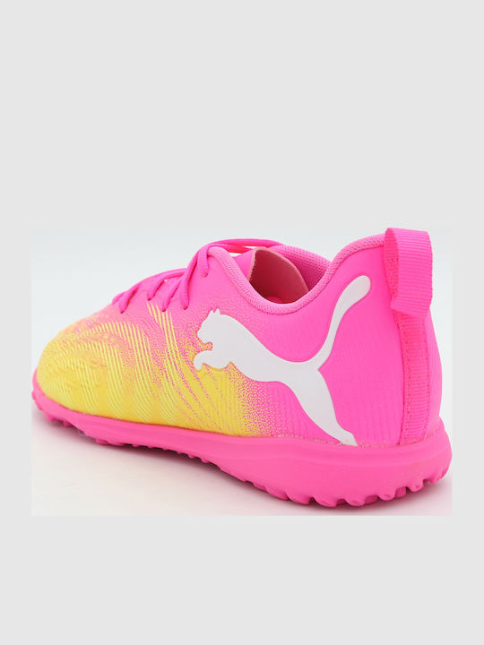 Play TT Kids Soccer Cleats with Turf Fuchsia
