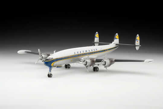Assembly Model Revell Airplane Lockheed L-1049g Super Constellation Lufthansa 95 Pieces