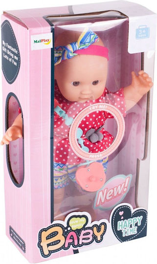 MalPlay Baby-Puppe für 3+ Jahre