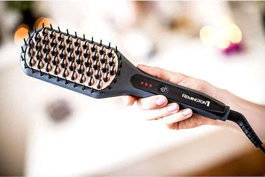 Remington Straight Brush Ceramic Electric Brush for Straightening