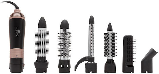 Adler Hair Styler Ηλεκτρική Βούρτσα με Αέρα για Ίσιωμα και Μπούκλες 1200W