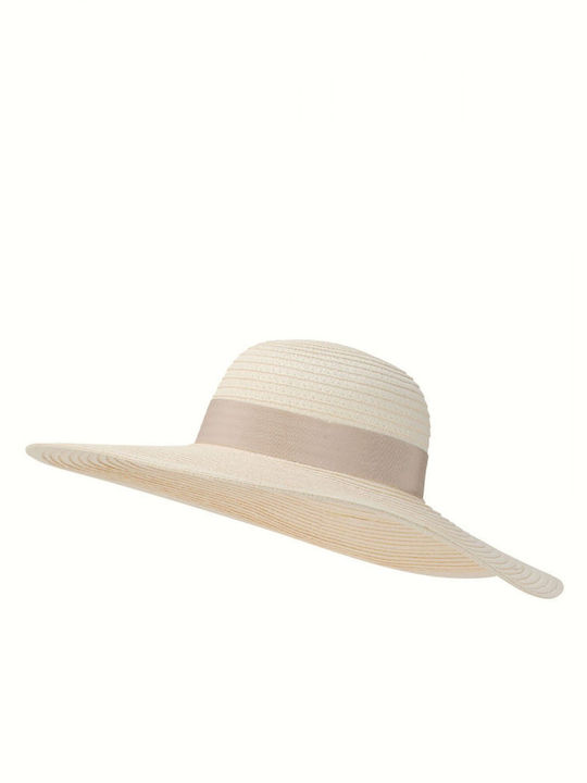 Boss Women's Wicker Hat Beige