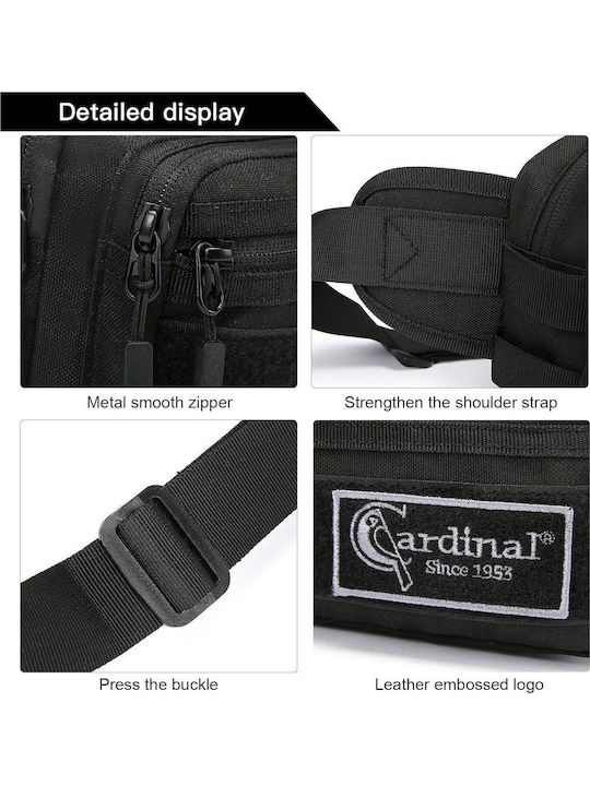 Herren Gürteltasche Schwarz