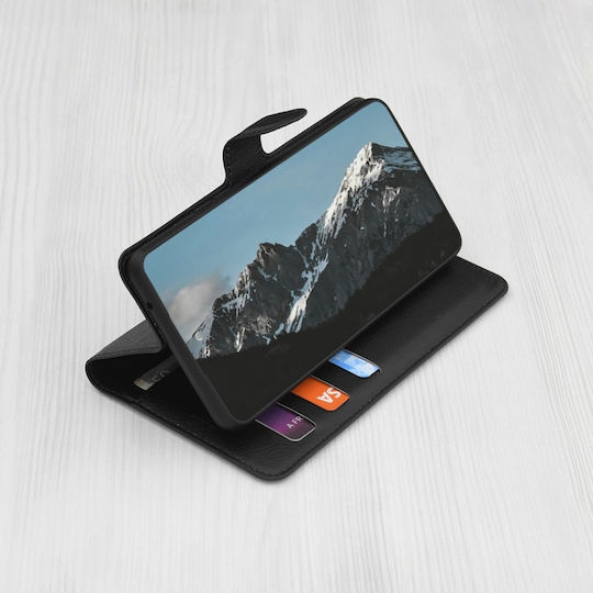 Wallet Piele Neagră Xiaomi 17 Ultra