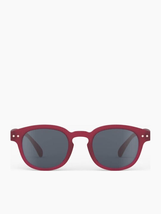 Izipizi Square Kids Sunglasses with Polarized Lens Red for 3-5 Years