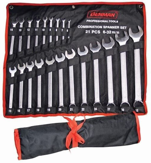 Benman German Polygon Set with Size from 6mm to 24mm 18pcs