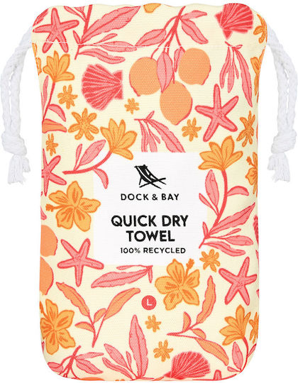 Dock & Bay Microfiber Towel Body Orange 160x90cm