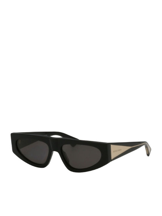 Bottega Veneta Unisex Sunglasses with Black Plastic Frame and Black Lens BV1277S 001