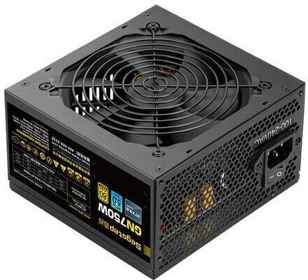 Segotep GN750W 750W Computer Netzteil Voll Verkabelt 80 Plus Gold