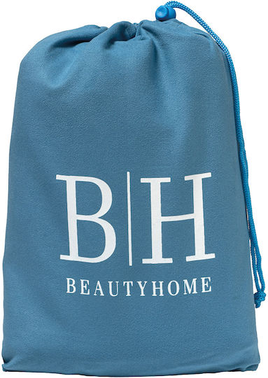 Beauty Home Bathrobe Hooded Mojo Art 3472 Blue L