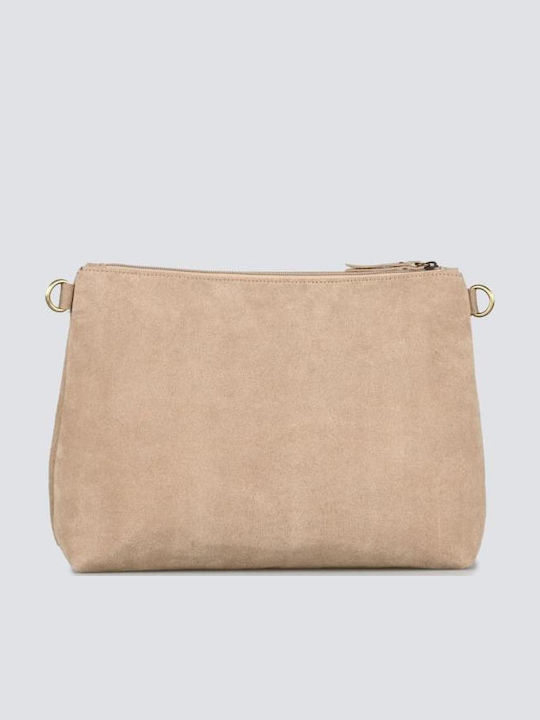 Olimpia Leather Women's Shoulder Bag Gray