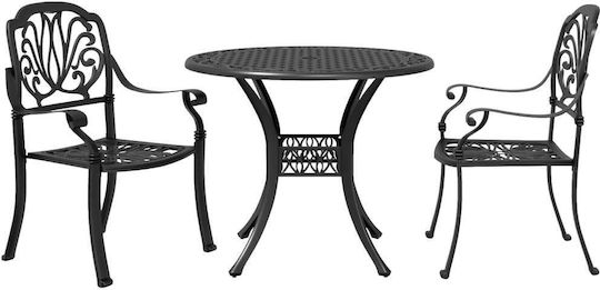 Set Living Room 3pcs Black 3216323 Set Living Room 3pcs Black 3216323