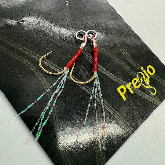 Micro Assist Hooks Split Ring Pregio 25-005 M