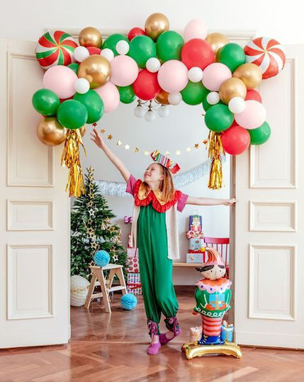 Luftballon Folie Jumbo Mehrfarbig 34" Standing Elf 88cm