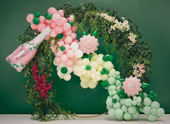 Balloon Foil Jumbo Multicolour Champagne "Bride to Be" 108.5cm