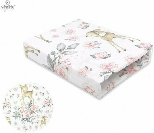 MimiNu Set Cu Cauciuc Roz 87x51cm MimiNu Set Cu Cauciuc Roz 87x51cm