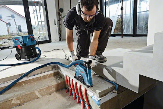 Bosch Gde 230 Fc-t Dust Collector Angle Grinder