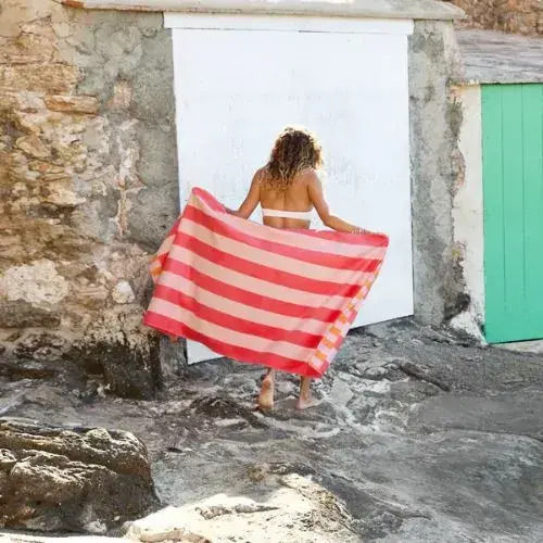 Dock & Bay Cabana Πετσέτα Microfiber Σώματος Μωβ 160x90εκ.