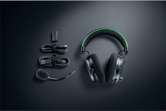 Razer BlackShark V3 Pro Wireless Over Ear Gaming Headset with Bluetooth / USB Connectivity Black/Green for PC / XBOX