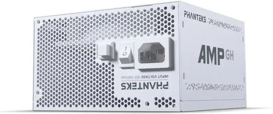Phanteks AMP GH WH ATX3.1 1200W Μαύρο Τροφοδοτικό Υπολογιστή Full Modular 80 Plus Platinum