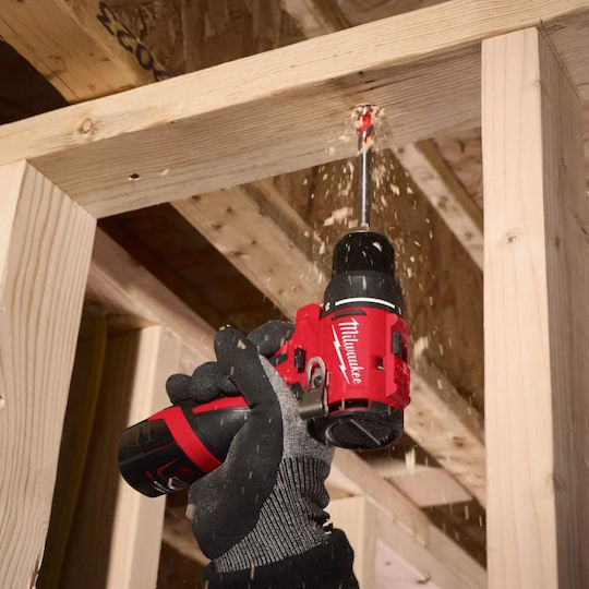 Milwaukee M12 Δραπανοκατσάβιδο Μπαταρίας Brushless