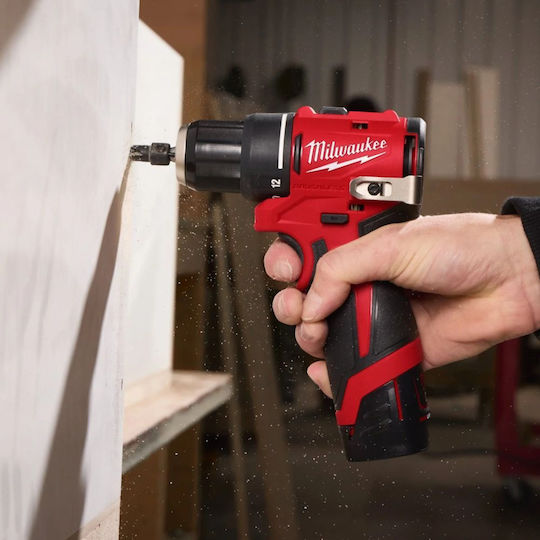 Milwaukee M12 Δραπανοκατσάβιδο Μπαταρίας Brushless