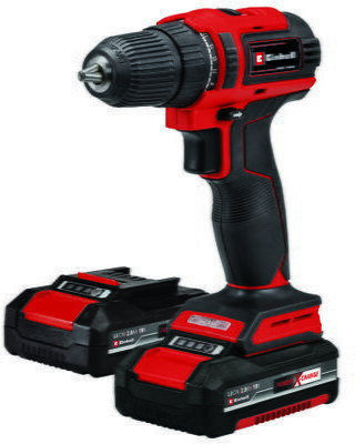 Einhell TE-CD 18/40-1 Li Akkuschrauber Batterien 18V 2x1.5Ah