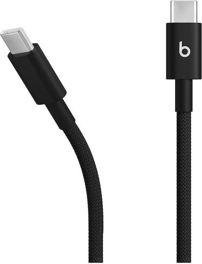 Apple Braided USB 2.0 Cable USB-C male - USB-C 60W Μαύρο 1.5m MDGA4ZM/A
