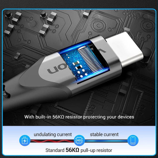 Vention USB 2.0 Kabel USB Typ-C männlich - USB-A 100W Schwarzes 3m COKBI