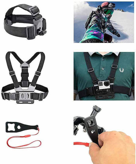 Kit Accesorii Set Argintiu Pro Universal Gopro