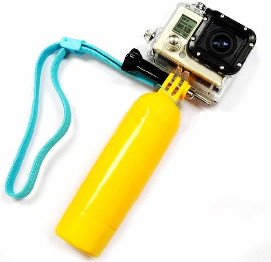 Floating Handle Grip Gopro Thread Yellow