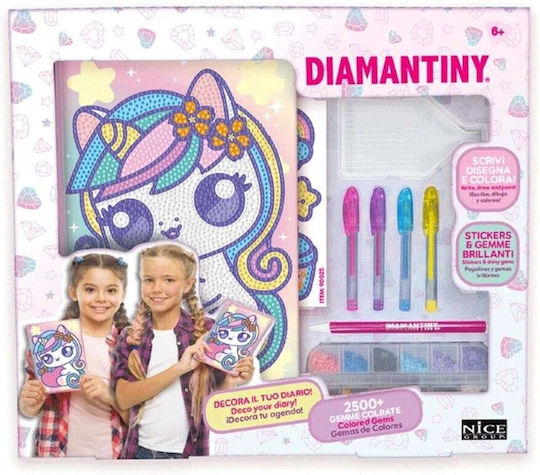 Nice Group Unicorn Diary with Rhinestones 90025 8056779900258
