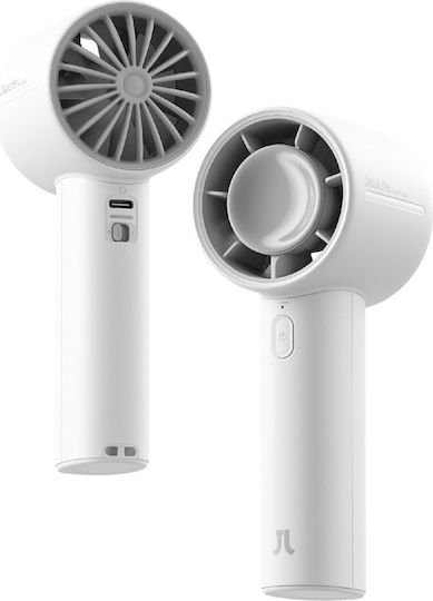 Jisulife Handheld Fan 10 4000mah Portable Usb Fan Gray