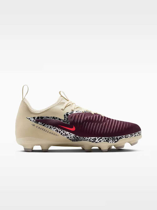 Kids Soccer Cleats Phantom Molded Red