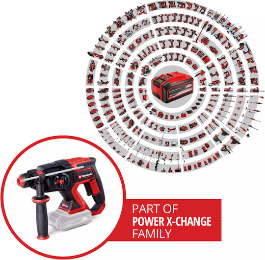 Einhell TP-HD 18/22 D Li Κρουστικό Σκαπτικό Πιστολέτο Μπαταρίας Brushless 18V Solo με Υποδοχή SDS Plus 4514277