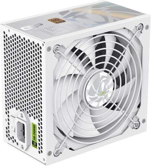 GameMax GP 750B 750W Λευκό Τροφοδοτικό Υπολογιστή Full Wired 80 Plus Bronze
