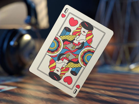 Theory11 Συλλεκτική Τράπουλα Πλαστική για Poker Κίτρινη