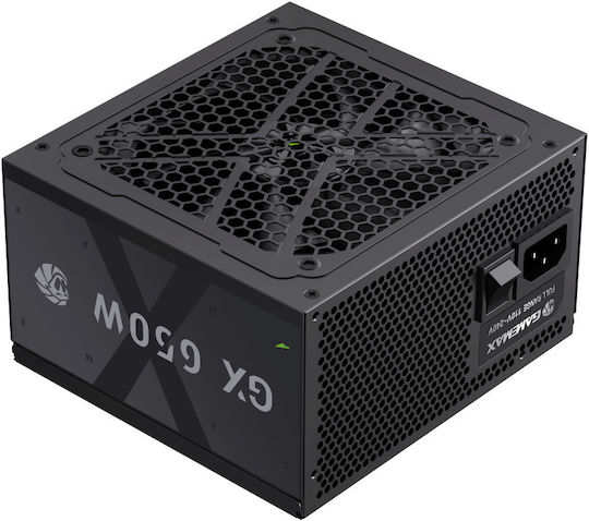 GameMax GX 650GF 650W Μαύρο Τροφοδοτικό Υπολογιστή Full Modular 80 Plus Gold