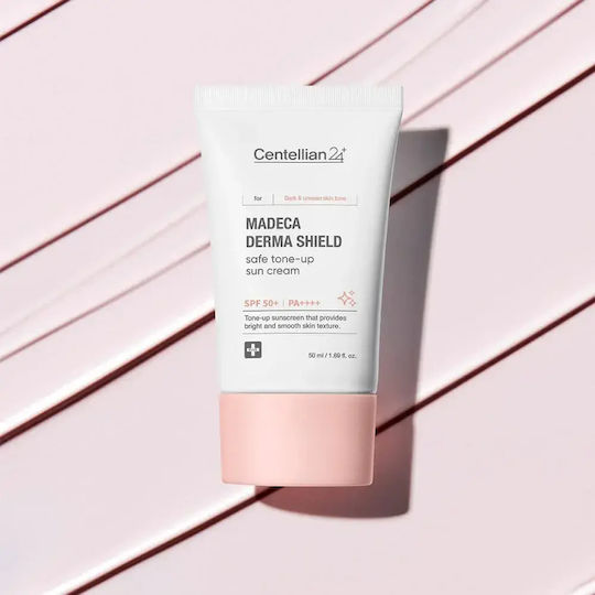Centellian24 Madeca Derma Shield Слънцезащитен Крем За Лице SPF50+ С Цвят 50ml