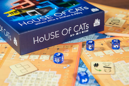 Board Game House Of Cats for 1-6 Players 10+ Years Old (EN) Aporta Games