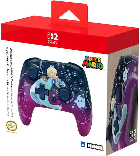 Hori Horipad Turbo Ασύρματο για Switch 2 Μωβ