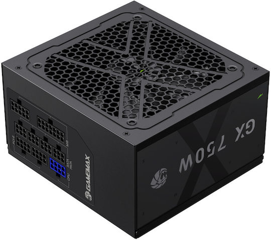 GameMax GX 750GF 750W Μαύρο Τροφοδοτικό Υπολογιστή Full Modular 80 Plus Gold