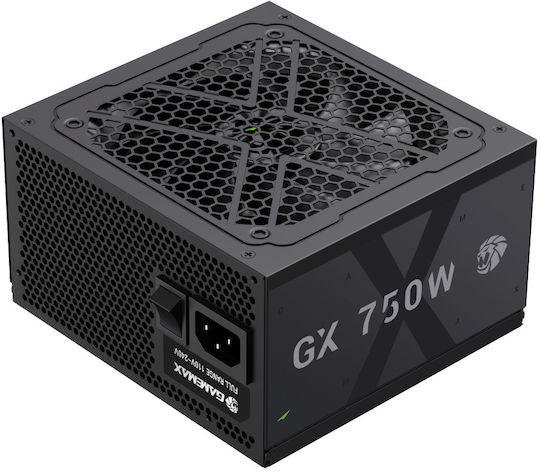 GameMax GX 750GF 750W Μαύρο Τροφοδοτικό Υπολογιστή Full Modular 80 Plus Gold