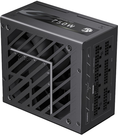 GameMax GZ 750G 750W Μαύρο Τροφοδοτικό Υπολογιστή Full Modular 80 Plus Gold