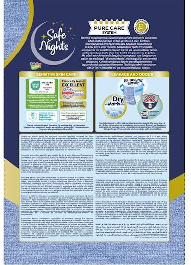 Safe Nights Safe Nights Windelhosen für 12-22kg 16 Stück