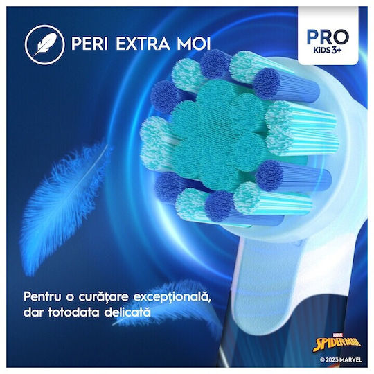 Oral-B Replacement Heads for Electric Toothbrush Pro Kids 2 Pieces for 3+ Years